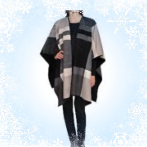 Ike Behar Jackets & Blazers - Fleece Shawl